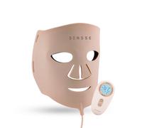 SENSSE Elite 8 Light LED Face Mask - 8 Colour Modes, 276 LEDs, 3 Intensity Levels, Wireless Rechargeable Design - Pink/White SNSE30