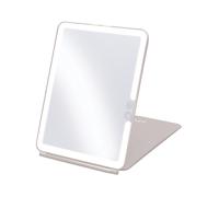 SENSSE LED Glow Up Mirror - Adjustable LED Lighting, Touch Control, Free-Standing Design - White/Warm Grey SNMI05