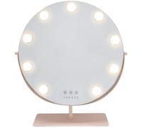 SENSSE Hollywood Mirror - Bright LED Illumination, Touch Control, Free-Standing Design - White SNHM02