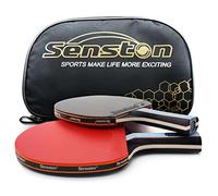 Senston Pro Table Tennis Set With Carry Case, Premium Tennis Rackets Best Table Tennis Rackets For Intermediate And Advanced Trainingntermediate and Advanced Training