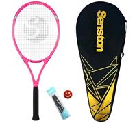 Senston Tennis Racket 27'' for Adults Aluminum Alloy Tennis Racquet Set with Premium Carry Case, Including 1 Overgrip + 1 Vibration Dampeners