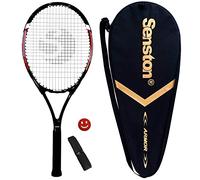 Senston Tennis Racket 27'' for Adults Aluminum Alloy Tennis Racquet Set with Premium Carry Case, Including 1 Overgrip + 1 Vibration Dampeners