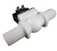 SENSTREE G3/4" Water Electric Solenoid Valve Normally Closed N/C Water Inlet Flow Switch DC 12V