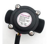 SENSTREE G3/4" Water Flow Sensor with 1.2M(3.9ft) Cable, Food-Grade Hall Effect Sensor Flow Meter Flowmeter Counter 1-60L/min - Arduino, Raspberry Pi, and Reverse Osmosis Filter Compatible