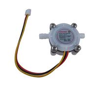 SENSTREEG1/4" Water Flow Sensor, Food-Grade Hall Effect Sensor Flow Meter Flowmeter Counter Connect Hose 0.3-6L/min - Arduino, Raspberry Pi, and Reverse Osmosis Filter Compatible