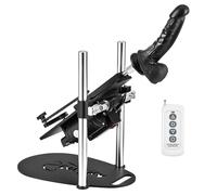 SENSUA Automatic Sex Machine, 360° Adjustable Masturbation Thrusting Sex Machine with Realistic Dildo, Hands-Free Thrusting Dildo Machine with 6 Modes & 14 Speeds, Love Machine for Men Women