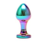 Sensual Multi-Coloured Glass Melany Butt Plug