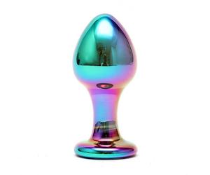 Sensual Multi Coloured Glass Melany Anal Dildo