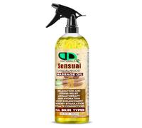 Sensual Sandalwood Massage Oil - Body Oil for Relaxation, Stress Relief & Mood Enhancement - Natural, Non-Greasy Blend for Skin Hydration & Intimate Connection (500ml Spray)