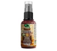 Sensual Sandalwood Massage Oil - Body Oil for Relaxation, Stress Relief & Mood Enhancement - Natural, Non-Greasy Blend for Skin Hydration & Intimate Connection (10ml Spray)