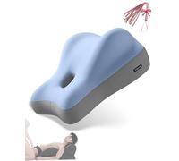 Sensuara Pillow for Couples, Megelyn - The Flame Pillow, Butt Cushion for Couples - Low Profile Design, Fast Rebound After Impact - for Couple (Blue)