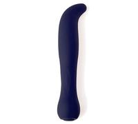 Sensuelle Baelii Rechargeable Flexible Silicone Vibrator - Navy