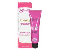 Sensuous Frenzy Pleasure Intimate Warming Gel for Women Increases Sensual Passion and Sensitivity, Water Based, PH Balanced 7ml