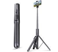 Sensyne 68" Phone Tripod, Lightweight All in One Selfie Stick Integrated with Wireless Remote Compatible with All Cell Phones for Selfie/Video Recording/Photo/Live Stream/Vlog（Black）