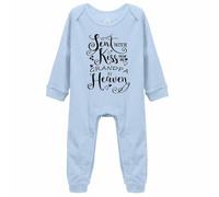 Sent with A Kiss from’My Great Grandpa in Heaven/Baby Bodysuit Unisex Newborn Long Sleeve Rompers Infant Clothes