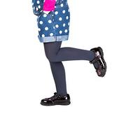 SENTELEGRI Girls Tights Plain Opaque 40 Denier, Age 2-12Years-18 Colours (Age 7-8, Graphite)