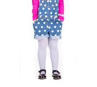Sentelegri Girls Tights Plain Opaque 60 Denier, Age 2-12Years-16 Colours (Age 7-8, Grey)