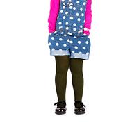Sentelegri Girls Tights Plain Opaque 60 Denier, Age 2-12Years-16 Colours (Age 9-10, Dark Green)