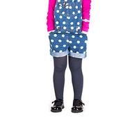 Sentelegri Girls Tights Plain Opaque 60 Denier, Age 2-12Years-16 Colours (Age 9-10, Dark Grey)