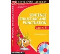 Sentence Structure and Punctuation: Ages 4-5: 0 (100% New Developing Literacy)