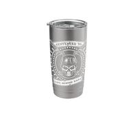 Sentenced to Life Behind Bars Motorcycle Biker Lover Tshirt Stainless Steel Insulated Tumbler
