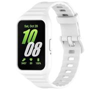 Senter Compatible with Galaxy FIT3 Rugged Bumper Case with Band, Sport Silicone Protective Case for Samsung Galaxy FIT 3（SM-R390） Smart Watch for Women Men