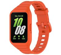 Senter Compatible with Galaxy FIT3 Rugged Bumper Case with Band, Sport Silicone Protective Case for Samsung Galaxy FIT 3（SM-R390） Smart Watch for Women Men