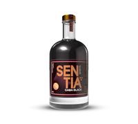 Sentia Gaba Black, Botanical Non Alcoholic, Award Winning, Vegan, Gluten Free and GM Free, Spiced Pepper Warmth taste, Up to 20 drinks 50cl (500ml) - Perfect for Mocktails, Mix with Ginger or Cola