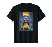 Sentient Spiteful 3D Printer Failure Cool Funny Tech Art T-Shirt