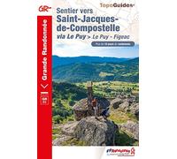 Sentier Saint-Jacques-de-Compostelle - Le Puy-Figeac GR65 (651): Ref 651 (Grande Randonnée)