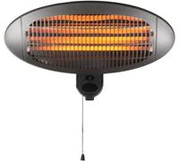 SENTIK® Patio Heater 2KW Wall Mounted Garden Heater Outdoor with Adjustable Height, 3 Power Settings, Tilting up-down Head, Instant Warmth, and Waterproof Design (Wall Mounted)