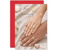 Sentimental 40th Anniversary Card, Celebrating Four Decades Together