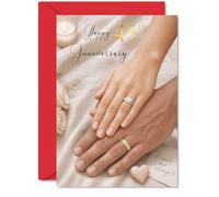 Sentimental 45th Anniversary Card, Celebrating 45 Years Together