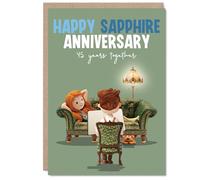 Sentimental 45th Anniversary Card, Forty-five Years and Still Going Strong