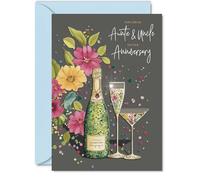 Sentimental Anniversary Card for Auntie & Uncle
