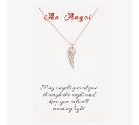 Sentiments An Angel... Openwork Wing Pendant 15351