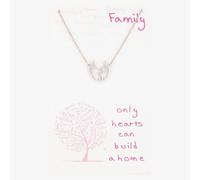Sentiments Family Love Heart Necklace 16599