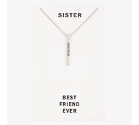 Sentiments Sister Bar Pendant 18503