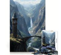 Sentinel of The Forgotten Vale Jigsaw Puzzle 1000 Piece for Adults Smart Reason Toy Home Pastime Smooth Edge Art Collectible (50x75cm)