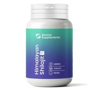 Sentire Himalayan Shilajit Capsules - 400mg Pure Shilajit 10:1 Extract - Energy, Vitality & Mood Support Supplement - Daily Wellness Support - 100% Natural, No Artificial Ingredients - 60 Capsules
