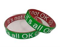 Sentire-Sensory UK - Emotions Mood Band (Set of 2) Available in Two Sizes-Ideal for Communication Needs-Anxiety/Autism/Communication Difficulties (Teen-Adult 20.2cm)