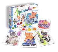Sento Sphere 6506.0 Aquarellum: Magic Canvas Junior Kittens Paint by Number