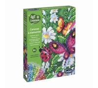 Sentosphère 3920260 Diamond Painting Flower Butterfly Creative Kit DIY for Children and Adults