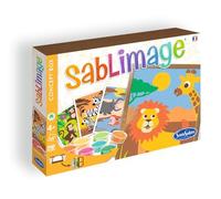 Sentosphère 3980881 "Sand Image Animals in Africa" Craft Set