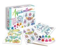 SentoSphère - Aquarellum 3D - Insects - Art and Creations - Painting Kit to Make Beautiful Insects in Relief - for Children from 7 Years Old - Made in France