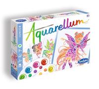 Sentosphère Painting by Numbers Aquarellum Junior Fairies Kids Art Set