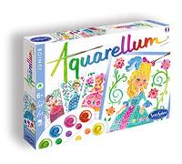 SentoSphère - AQUARELLUM JUNIOR - PRINCESSES - Painting kit - Magic Watercolor Paint - From 7 years old - made in France, packaging may vary
