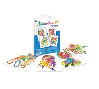 Sentosphère - Aquarellum Junior Refill - Sentosphere - 677R - NYMPHES - Aquarellum Card Refill - Painting Kit - Magical Watercolour Paint - For Ages 6 Years and Above - Made in France