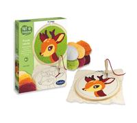 Sentosphere Art Creations Punch Needle Little Deer - Craft Kit for Kids 6 years+