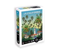 Sentosphère Calypto 500 Pieces Puzzle - California, Soft-Touch Surface, Recycled Material, Ages 8+, Includes Poster